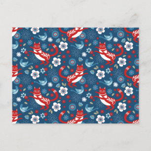 Cartão postal de amante de gatos