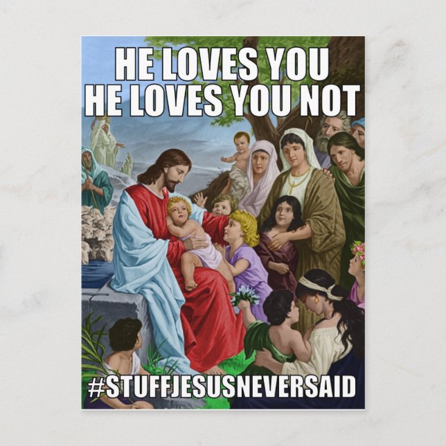 Cartão postal de Amor Inalterável (SJNS) (Frente)