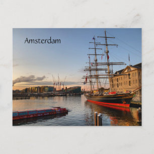 Cartão Postal de Amsterdã