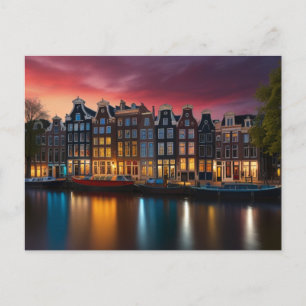 CARTÃO POSTAL DE AMSTERDÃ