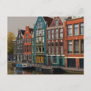CARTÃO POSTAL DE AMSTERDÃ