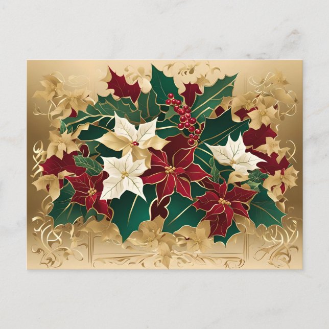 cartão postal de animação de natal (Frente)