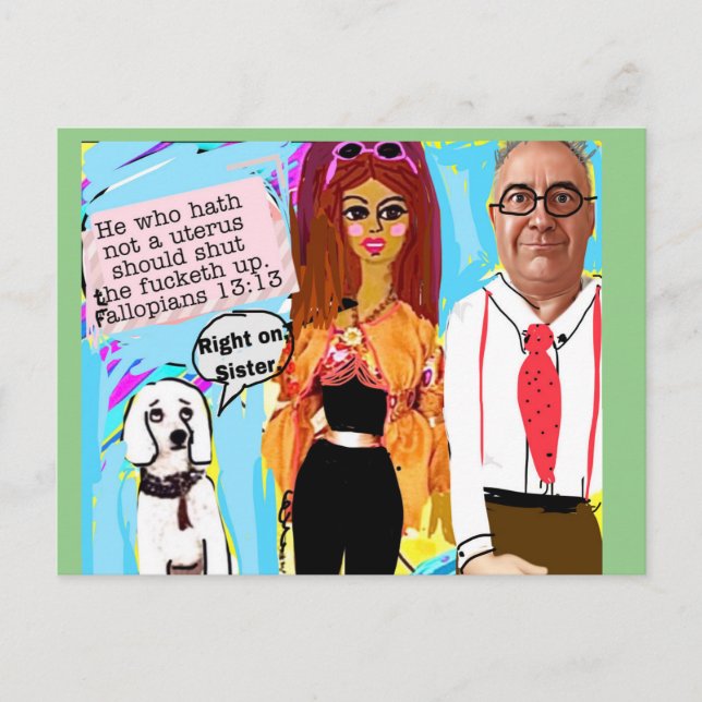 Cartão postal de aniversário (Frente)