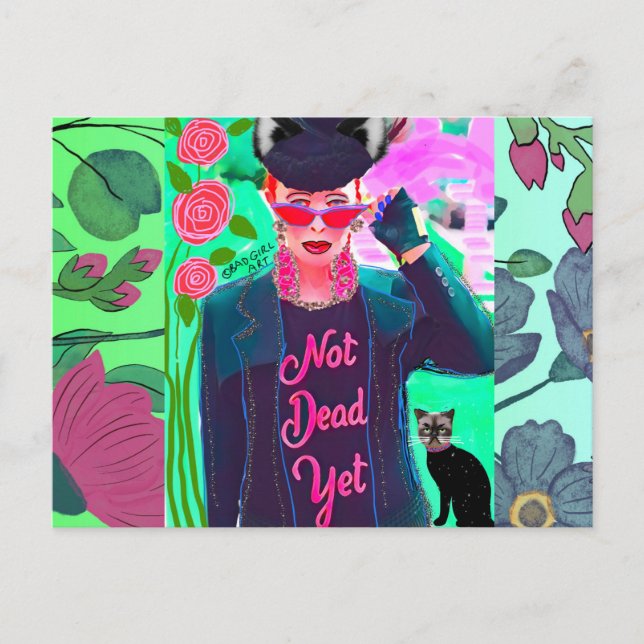 Cartão postal de aniversário (Frente)