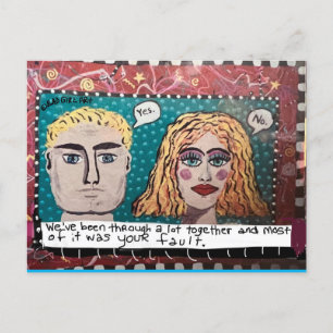 Cartão postal de aniversário