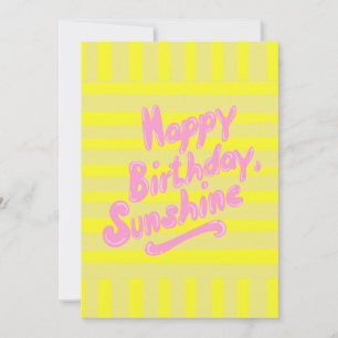 Cartão-postal de aniversário feliz