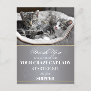Cartão postal de aniversário para Kittens Engra