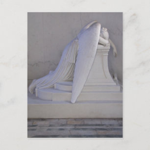 Cartão postal de anjo nunca chorando sozinho (vist