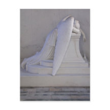 Cartão postal de anjo nunca chorando sozinho (vist