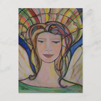 Cartão postal de anjo por ValAries