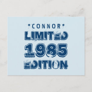 Cartão Postal De Anúncio 1985 ou Birthday Limited Edition 30 V5Z
