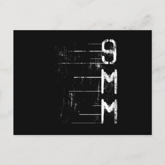 Cartão Postal De Anúncio 9MM Gun Ammo Firing Range Target Practice Hunting