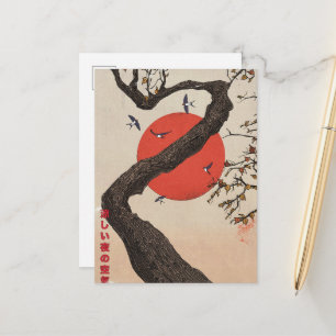 Cartão Postal De Anúncio A Alegria da Natureza Japão