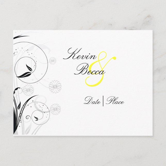 Cartão Postal De Anúncio a Coleção Daisy (Frente)