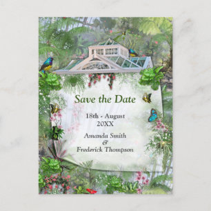 Cartão Postal De Anúncio A Estufa Vitoriana