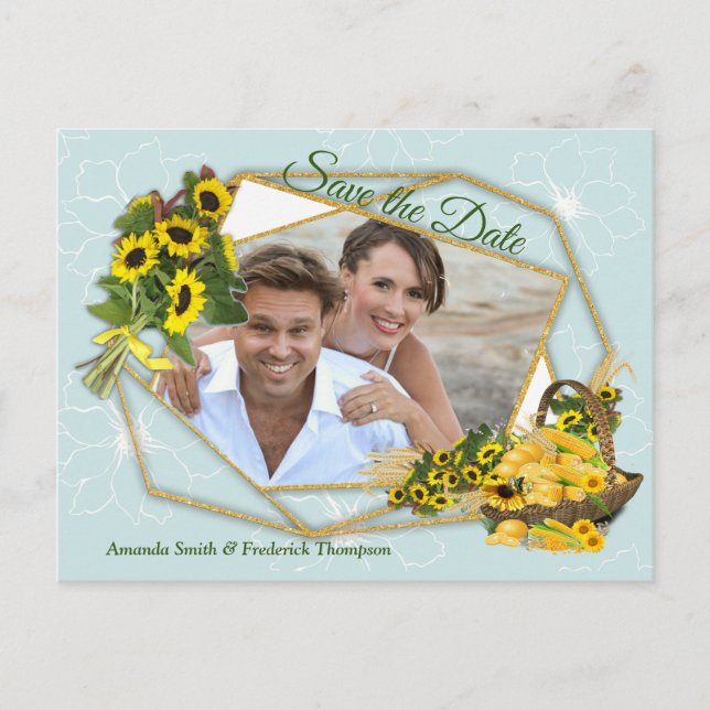 Cartão Postal De Anúncio A Festa no Jardim (Frente)