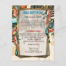 Cartão Postal De Anúncio A linguagem da luz - Arte rabiscada