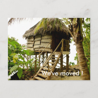 Cartão Postal De Anúncio Address New