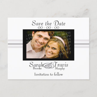 Cartão Postal De Anúncio Adicionar a sua própria fotografia - Branco