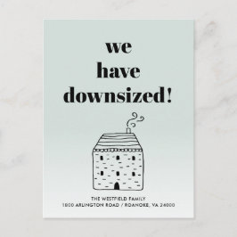 Cartão Postal De Anúncio Algodão Rústico Desgastou Movimento Verde Dusty