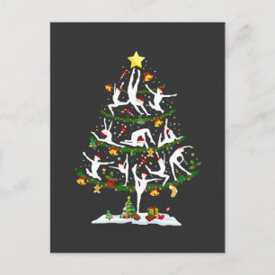 Cartão Postal De Anúncio Amante de Dança de Ballet Iluminação de Natal Ball