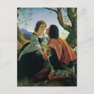 Cartão Postal De Anúncio Amor Antigo, Romance, Romântico, Salve a Data