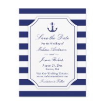 Âncora Náutica Listra Marinha Casamento Salve a Da