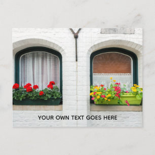 Cartão Postal De Anúncio Aniversário inicial do Real Estate Home Realator 