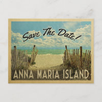 Anna Maria Island Salvar a praia de Vintage