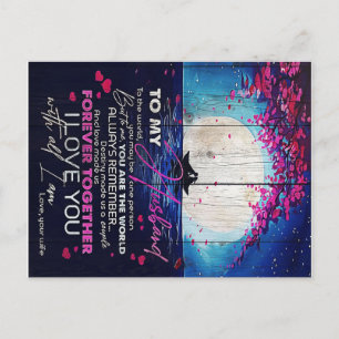 Cartão Postal De Anúncio Ao Meu Marido Aniversário Presente Carta Ao Mari