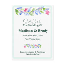 Aquarelas pintadas Manipuladamente Floral SALVAR A