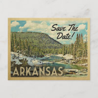 Arkansas Salve the Date Mountain River Snow
