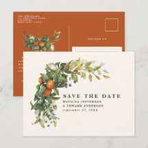 Arranjo elegante de citrinos botânicos do casament