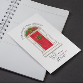 Cartão Postal De Anúncio Bem-vindo ao Marketing de Corretor Imobiliário Por