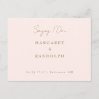 Blush Elegance Wedding Salvar Data