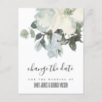 BRANCO MARFIM MACIO FLORAL CASAMENTO ALTERE A DATA