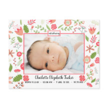 Buquês Florais Rosa - Cartão-postal de aviso de na