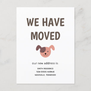 Cartão Postal De Anúncio Cachorro Ilustrado Cute Movido