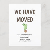 Cactus em um Pote que nos movemos