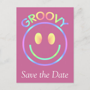 Cartão Postal De Anúncio Cara Groovy
