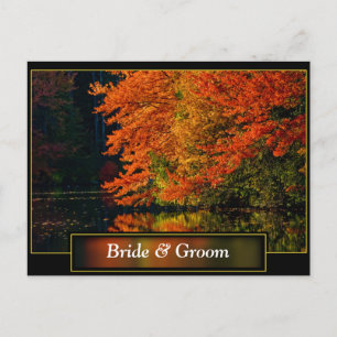Cartão Postal De Anúncio Cartão de Foto de Casamento Save The Dates