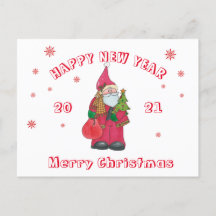 Cartão de Natal de 2021