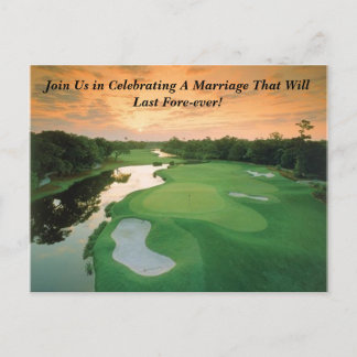 Cartão Postal De Anúncio Cartão de Reserva de Data