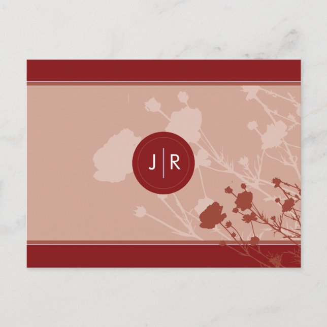 Cartão Postal De Anúncio CARTÃO DE SALVE A DATA :: Michelle W. (Frente)