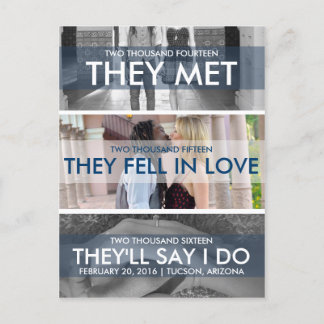 Cartão Postal De Anúncio Cartão-postal de Data e Salvamento da Linha do Tem