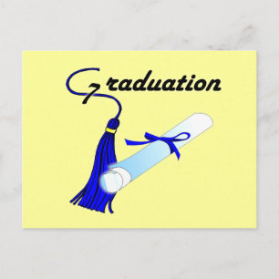 Cartão Postal De Anúncio Cartão-postal de graduação