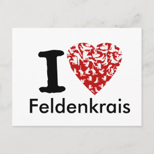 Cartão Postal De Anúncio Cartão-postal de Heart Feldenkrais Totalmente ed