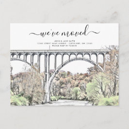 Cartão Postal De Anúncio Cartão-postal de lançamento móvel de Cuyahoga Vall