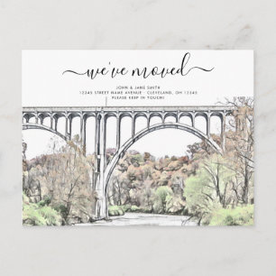 Cartão Postal De Anúncio Cartão-postal de lançamento móvel de Cuyahoga Vall