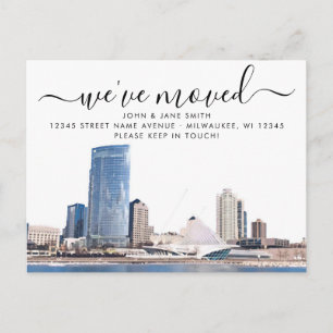 Cartão Postal De Anúncio Cartão-postal de lançamento móvel de Milwaukee